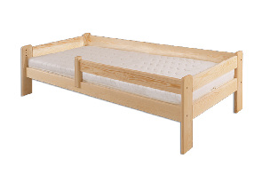 Jednolůžková postel 90 cm LK 137 (masiv)