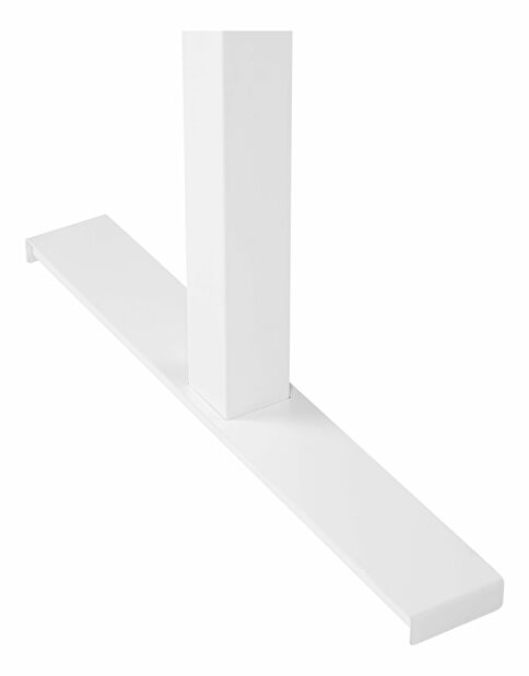 Psací stůl DEsIRA II (160x72 cm) (šedá + bílá) (el. nastavitelný)