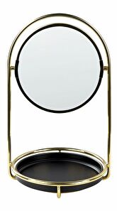 Kosmetické zrcadlo Indza (zlatá)