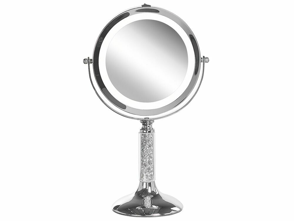 Makeup zrcadlo ø 18 cm Baix (stříbrná)