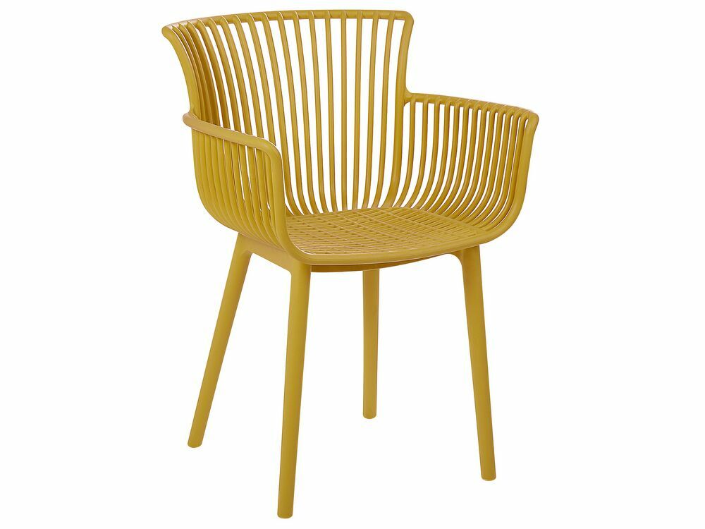 Set 4 ks jídelních židlí Pexeso (žlutá)