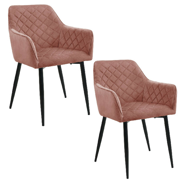 Konferenční židle Sunanda (růžová) (2ks)