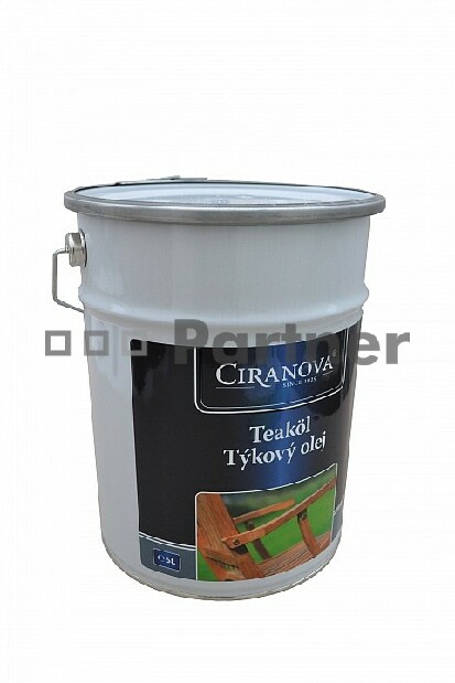 Ochranný prostředek na zahradní nábytek Ciranova teakový olej 5 l