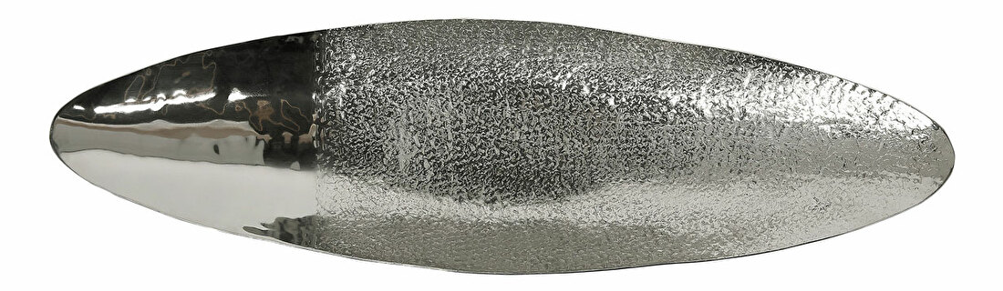 Dekorativní talíř 80 x 23 cm IBSAR (stříbrná)