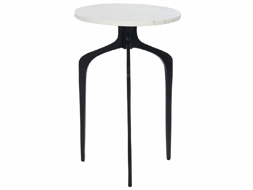 Příruční stolek Tirzah (bílá)