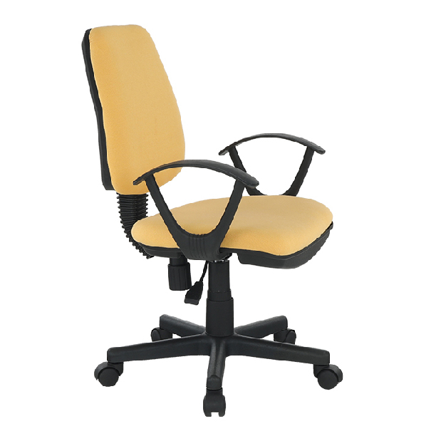 Kancelářská židle Miris (žlutá) *výprodej
