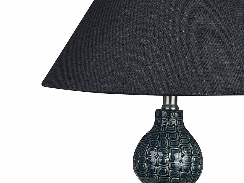 Stolní lampa Matza (modrá + černá)