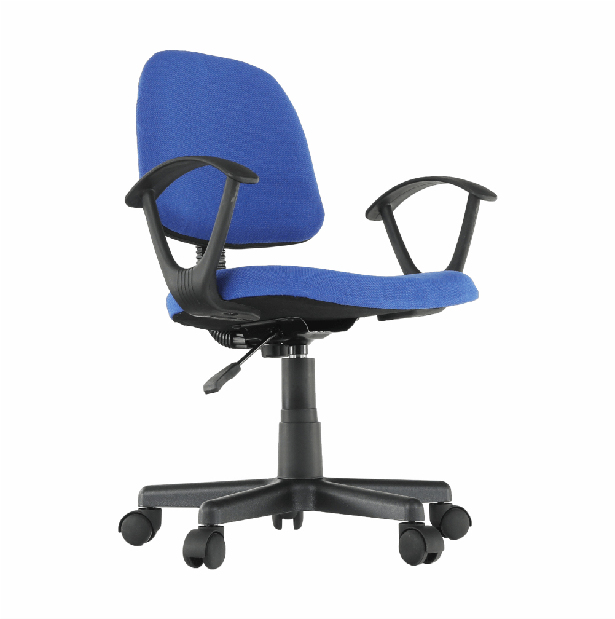 Kancelářska židle Taos (černá + modrá)