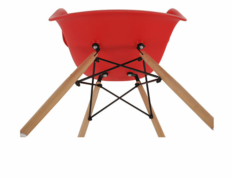 Jídelní židle Damiron PC-019 (červená)