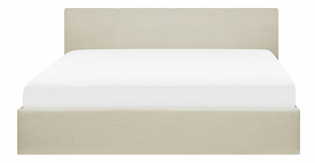 Manželská postel 160 cm Orbza (béžová)