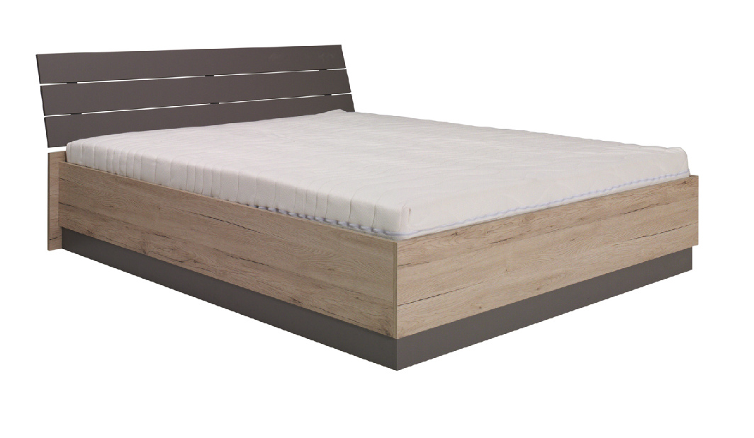 Manželská postel 160 cm Daphis D04 (s roštem)