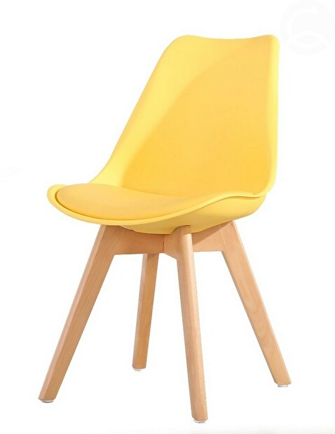 Jídelní židle Cross (žlutá)