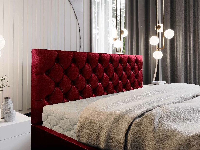 Manželská postel 160 cm Danita (tmavě šedá) (s roštem a úložným prostorem)