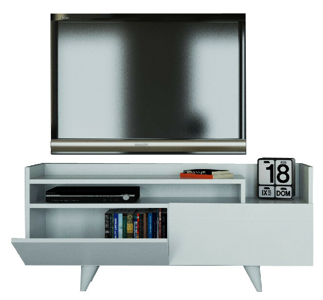 TV stolek/skříňka Tatiana (Bílá)
