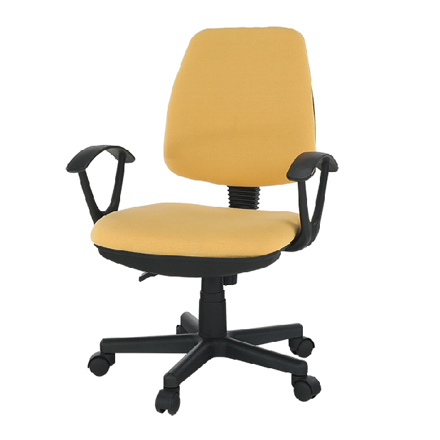 Kancelářská židle Colby (žlutá) *výprodej