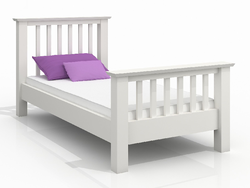 Jednolůžková postel 90 cm Naturlig Kids Leikanger (borovice) (s roštem)