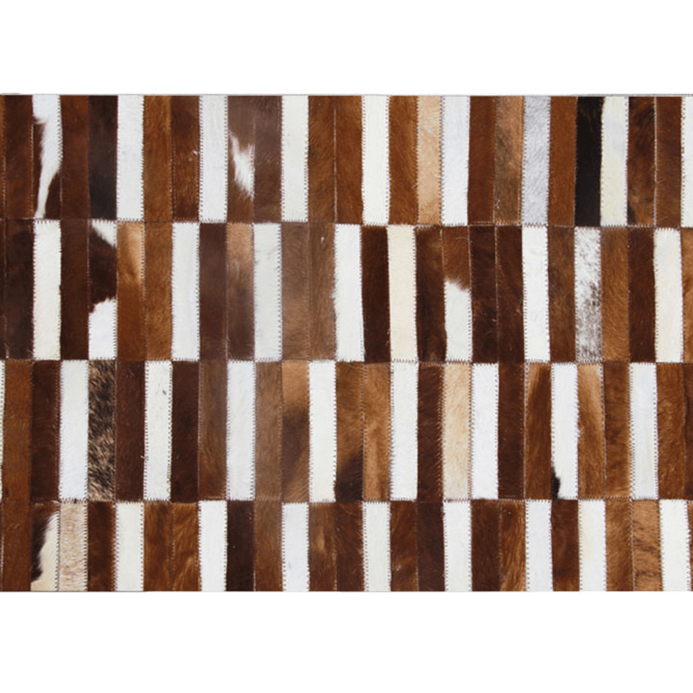 Kožený koberec 69x140 cm Koza typ 5