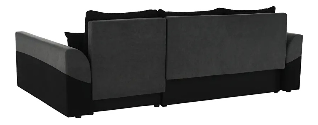 Rohová sedačka Bonny (černá) (L)