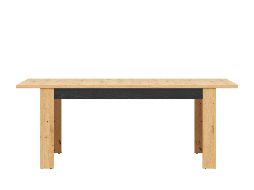 Jídelní stůl BRW Ostia STO/7/16 (dub artisan + dub černý) (pro 6 až 8 osob)