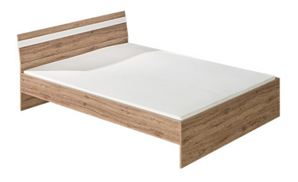 Manželská postel 160 cm Rovin R13 (s roštem)