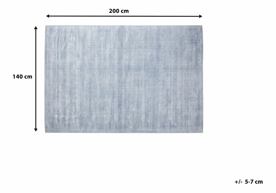Koberec 200x140 cm Gari (světle modrá)