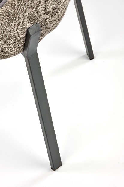 Jídelní židle Kanna (béžová + černá)