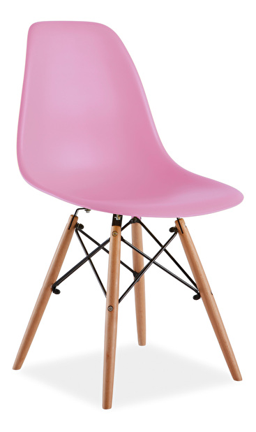 Jídelní židle Ettie (růžová)