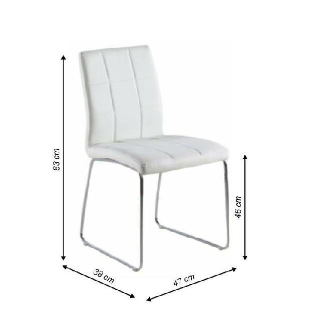 Jídelní židle Siden (bílá)
