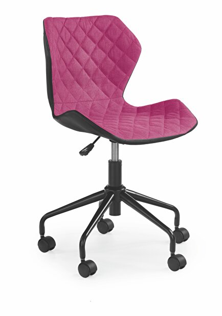 Dětská židle Matrix (růžová + černá)