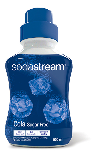 Sirup Sodastream COLA SUGAR FREE(Zero) 500ml (černá)