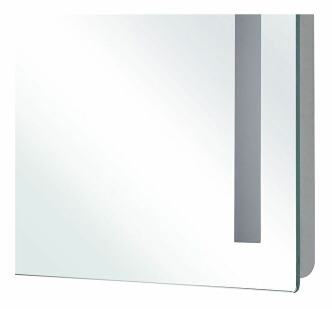 Nástěnné zrcadlo Lirza (stříbrná)