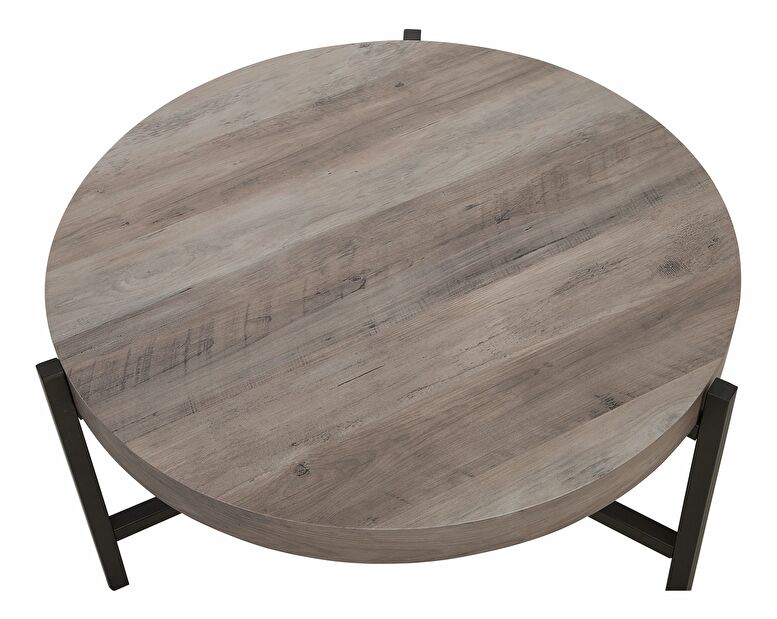 Konferenční stolek Biaton (tmavě šedá)
