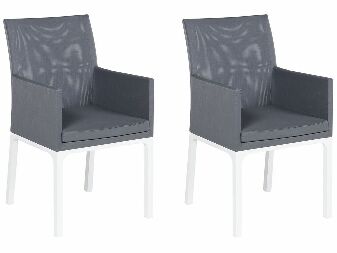 Set 2ks. židlí Brocoli (tmavě šedá)