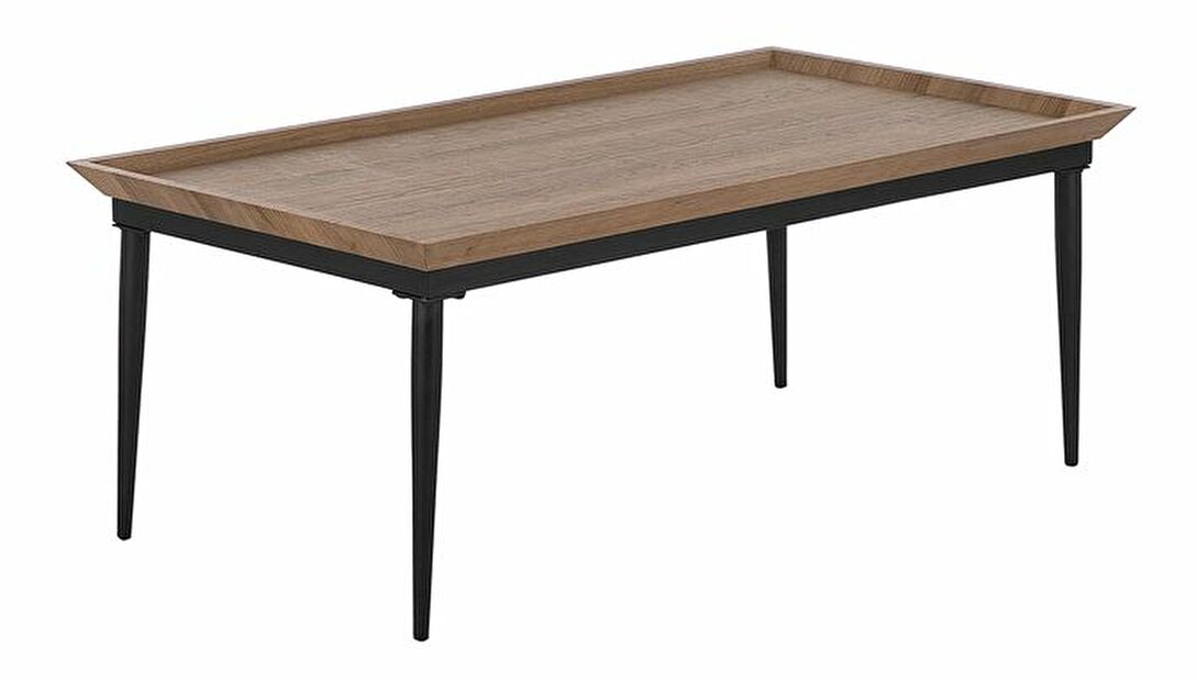 Konferenční stolek Lanid (tmavé dřevo)