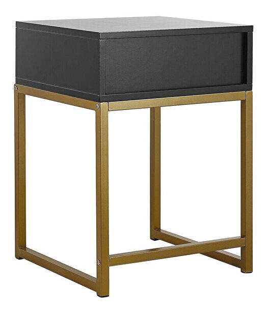Příruční stolek LAGARRO (černá)