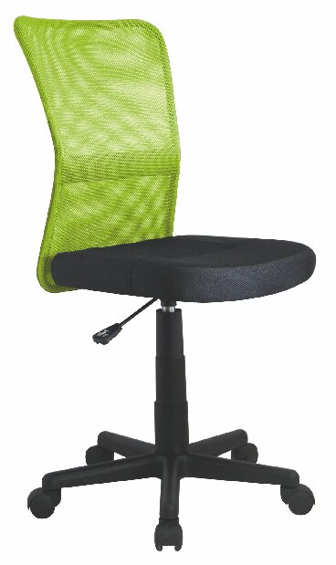 Dětská židle Dixie (zelená + černá)