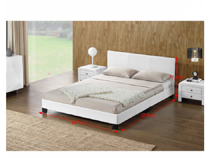 Manželská postel 160 cm Daneta (s roštem) *výprodej