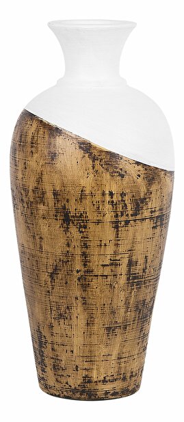 Váza BADIN 44 cm (keramika) (bílá)