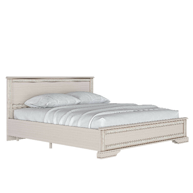 Manželská postel 180 cm BRW Stylius LOZ180 (modřín sibiu)