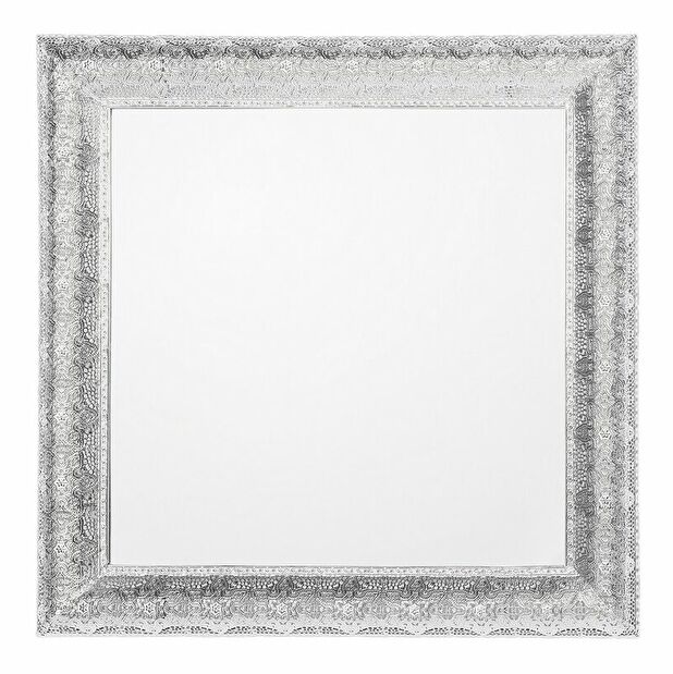 Nástěnné zrcadlo Carvina (stříbrná)