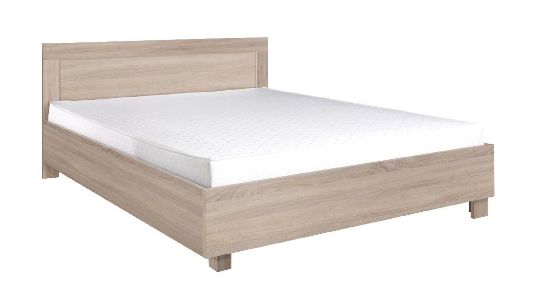 Manželská postel 140 cm Camber C23 (dub sonoma) (s roštem) *výprodej