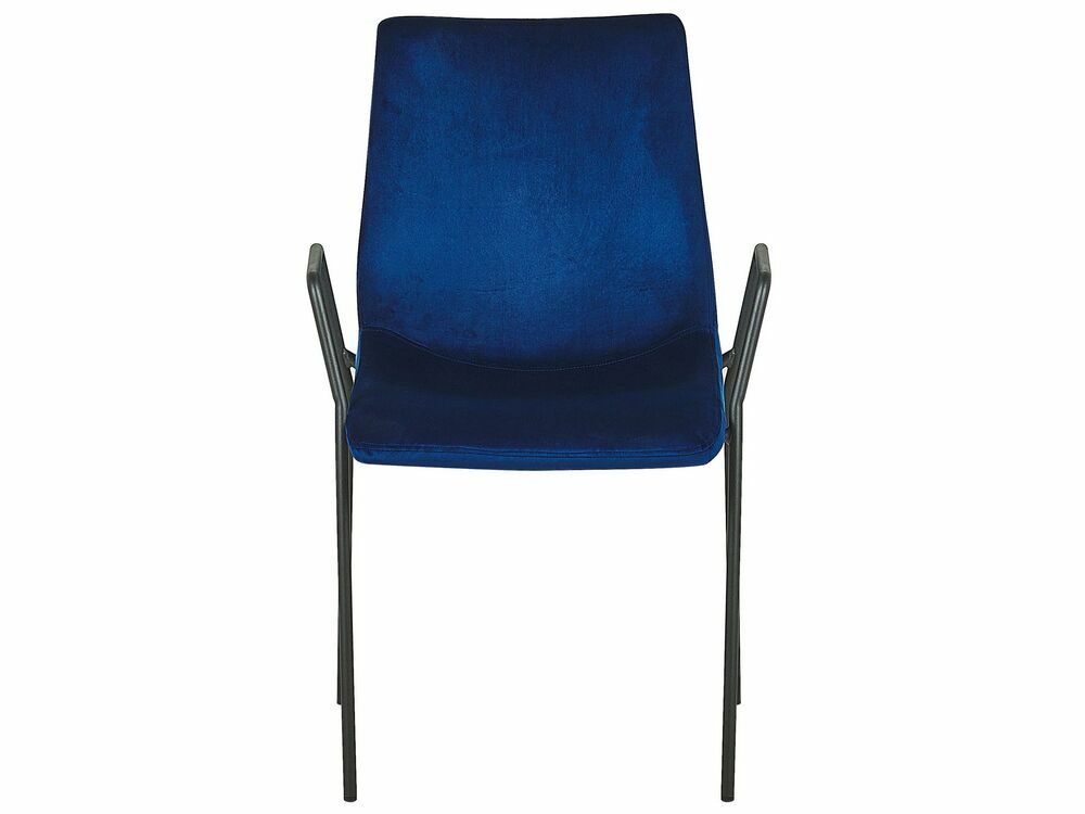 Set 2 ks. jídelních židlí JERSO (modrá)
