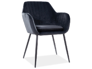 Jídelní židle Wade (černá + černá)