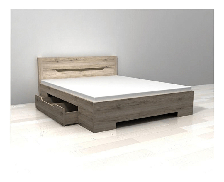 Manželská postel 160 cm Brono DA 26