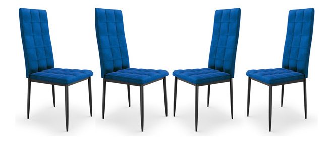 Jídelní židle K415 (tmavě modrá)