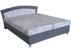 Manželská postel 160 cm Brinda (se 7-zónovou matrací lux)