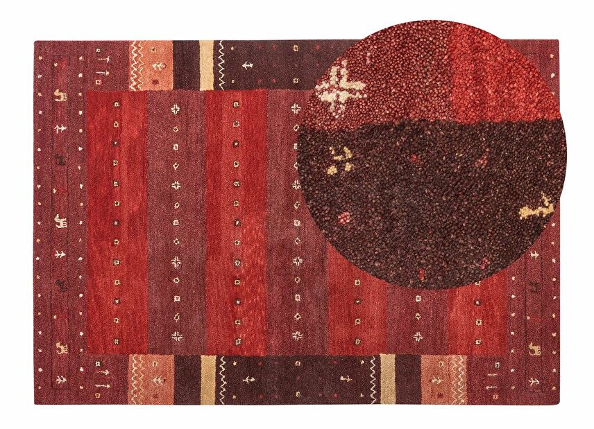 Koberec 160 x 230 cm Sinan (červená)