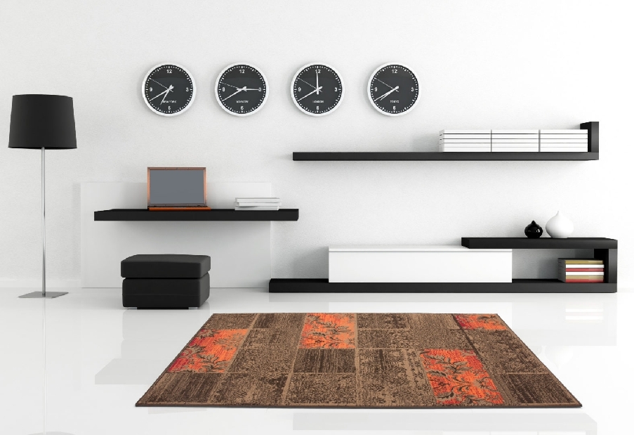 Kusový koberec Contempo 783 Coffee (160 x 230 cm)