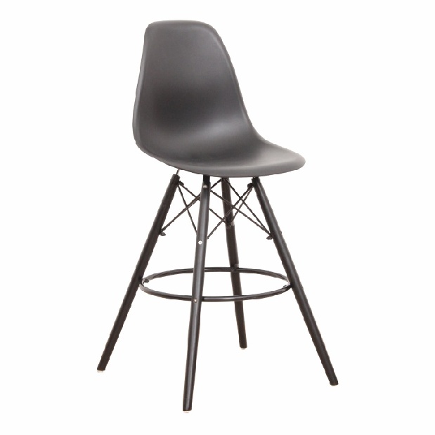 Barová židle Calyptis (černá)