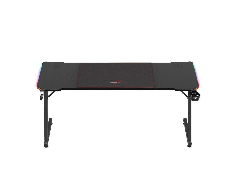 PC stolek Hyperion 4.8 (černá + vícebarevná) (s LED osvětlením)